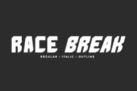 Race Break Demo Font Family