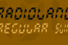 Radioland Font Family