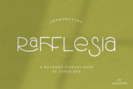Rafflesia-Demo Font