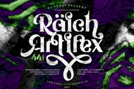 Raich Artifex Demo Font
