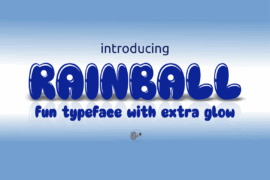 Rainball Font