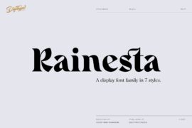Rainesta DEMO Font