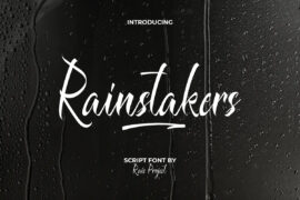 Rainstakers Demo Font