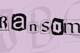Ransom Font