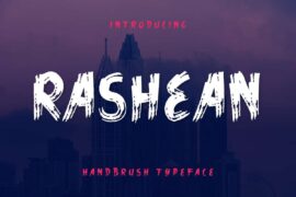 Rashean Demo Font