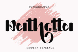Rathetta Font Family