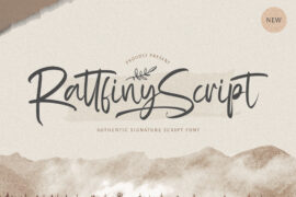 Rattfiny Script Font