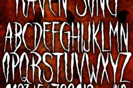 Raven Song Font