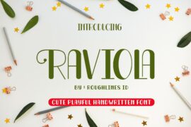 Raviola Freebies Font