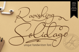 Ravishing Solidago Free Font