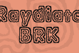 Raydiate BRK Font