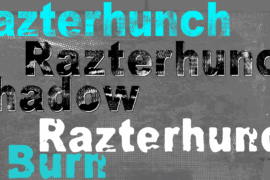 Razterhunch Font Family