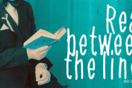 Read between the lines Font