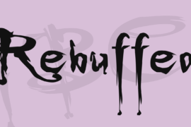 Rebuffed Font