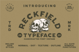 RECKFIELD-Free Font