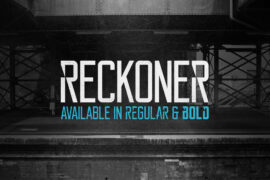 Reckoner Font Family