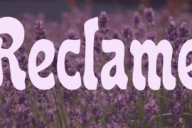 Reclame Font