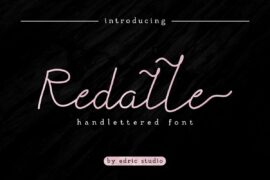 Redalle DEMO Font