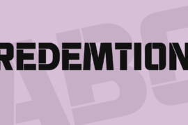 Redemtion Font