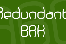 Redundant BRK Font