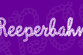 Reeperbahn Font