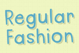 Regular Fashion DEMO Font