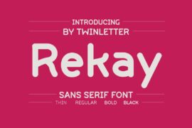 Rekay Font Family