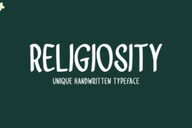 Religiosity Font