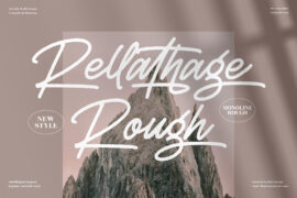 Rellathage Rough Font Family
