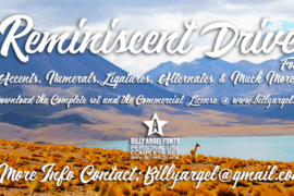 Reminiscent Drive Personal Use Font