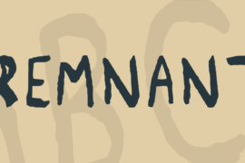 Remnant Font