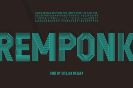 REMPONK Font Family