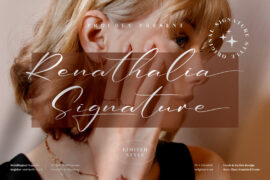 Renathalia Signature Font Family