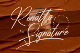 Renatta Signature Font Family