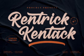 Rentrick Kentack Font Family