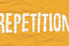 Repetition DEMO Font