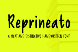 Reprineato Font Family