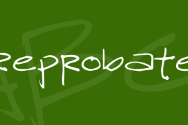 Reprobate Font