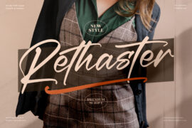 Rethaster Font Family