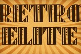 Retro Elite Font