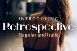 Retrospective Font Family