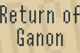 Return of Ganon Font