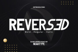 Reversed Demo Font Family