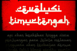 Revolusi Timur Tengah Font
