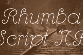 Rhumba Script NF Font
