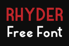 Rhyder Font