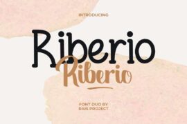 Riberio Demo Font Family