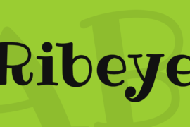 Ribeye Font
