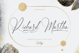 Richard Martha Demo Font