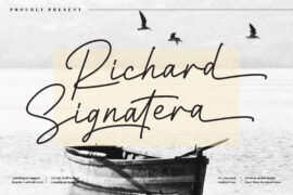 Richard Signatera Font Family